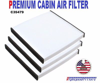 x3 PREMIUM CABIN AIR FILTER for Camry Avalon Sienna Solara RX350 ES330 CF10132
