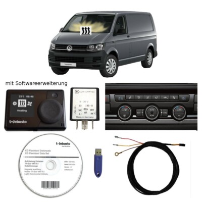 Standheizung Zuheizer Dauerbetrieb Webasto MultiControl für VW T6 7E Climatronic
