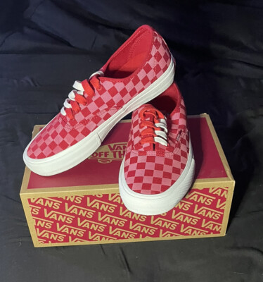 VANS Reflective Checkerboard Red Men 's Ultra Cush Insole