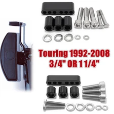 Driver Floorboard Spacer Extension Kit 92-08 Touring Road King Electra Glide FLH