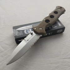 Cold Steel Gunsite Counter Point Lockback Folding AUS-10A Pocket Knife 10ABV3