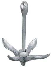 Sea-Dog Line Anchor- 18 Lb Galv Folding 318018