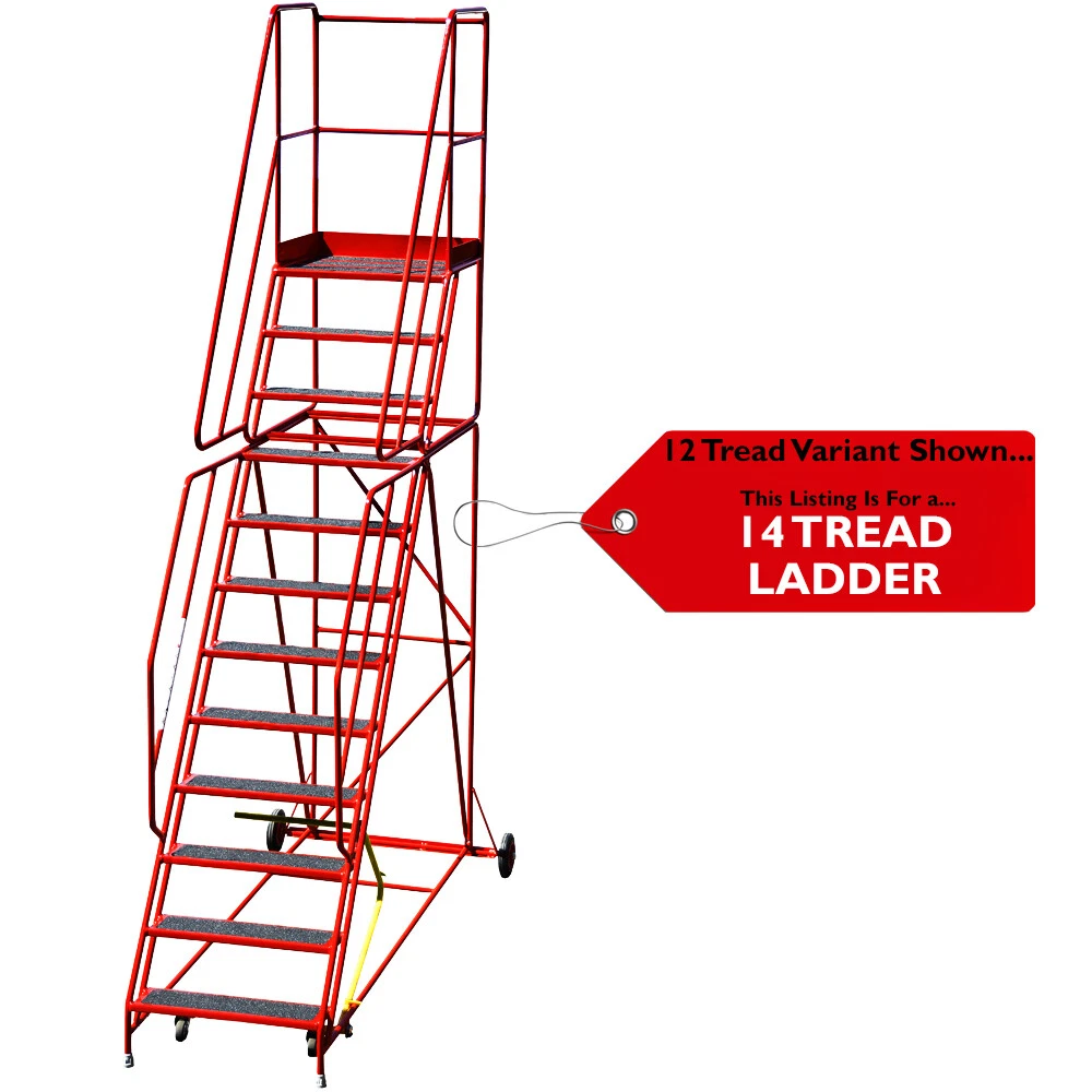14 tread step ladder deals