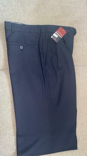 Pantalon de vestir Pierre Cardin 45% Lana NUEVO A ESTRENAR Talla 42 color  Negro | eBay