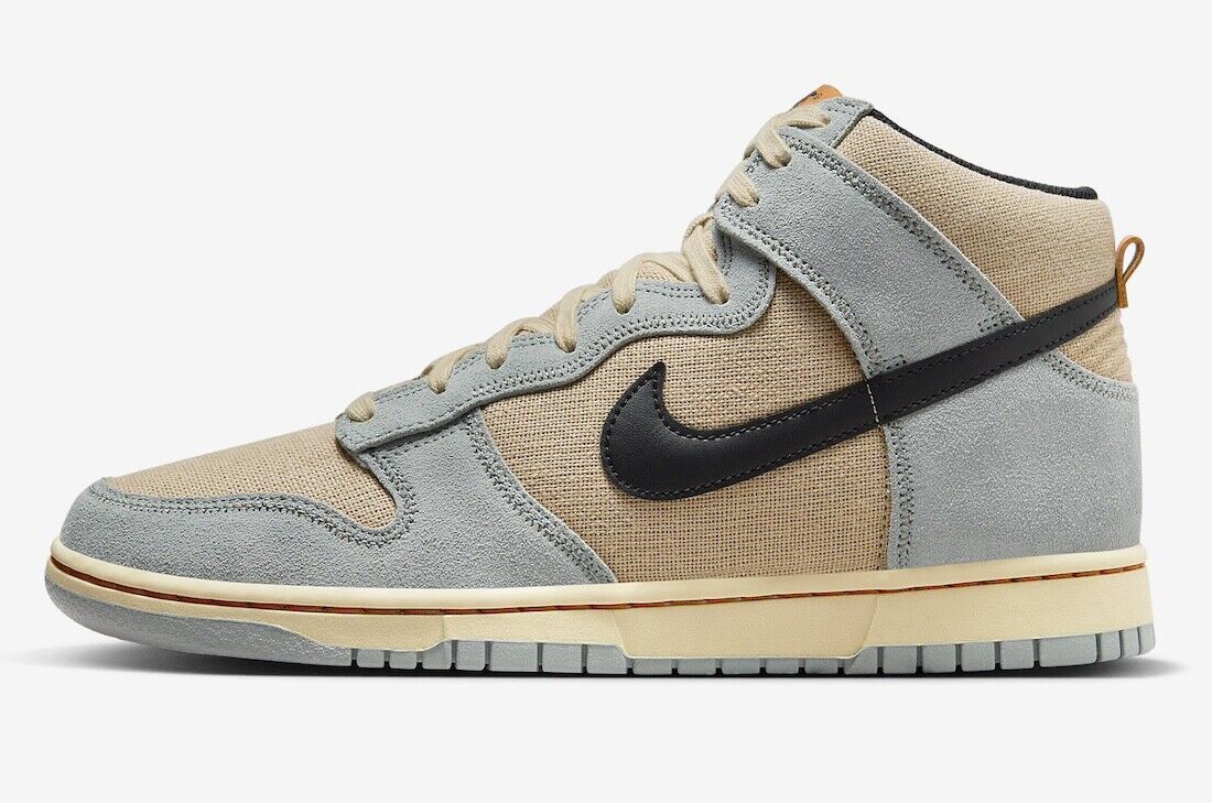 Nike Dunk High SE Hemp Hoops FJ4191-200 Mens New | eBay Nike Dunk High SE Hemp Hoops FJ4191-200 Mens New | eBay