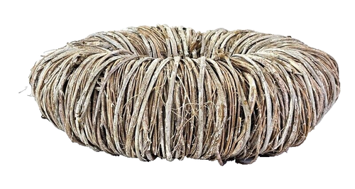 Kranz Türkranz Wand Kranz trocken Weiß gekalkt 30 cm Rebenkranz Natur Dekoration - Bild 6 von 11