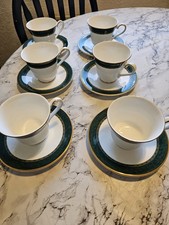 St. Michael M&S Pemberton Fine Bone China Tea Cups And Saucers x2