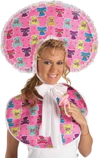 Novelties Women's Big Baby Oversized Costume Bib and Bonnet Set
