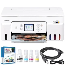 Canon PIXMA G3290 Wireless MegaTank All-In-One Inkjet Printe Bundle