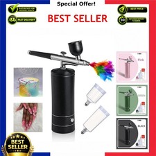 Portable Airbrush Kit with USB Compressor 0.3mm Nozzle for Painting Tattoo