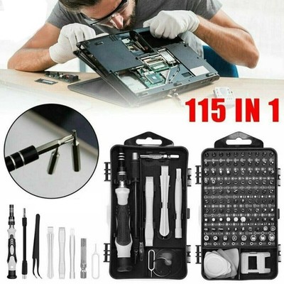 115 in 1 Feinmechaniker Reparatur Werkzeug Set für Elektronik Smartphone Laptop
