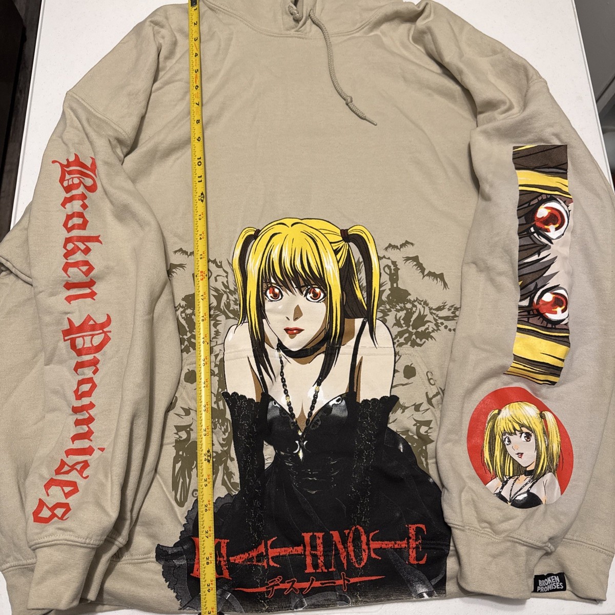 Broken Promises x Death Note Misa Amane - Hoodie Beige Medium