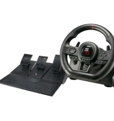 Gaming Lenkrad Set SuBsonic SV 650 Pedalen, Universal Xbox PS4. Kein OVP
