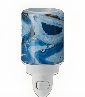 Scentsy Blue Agate Decorative Plug-In Wax Warmer Night Light