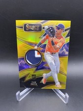 2025 Select Cam Smith RC Sparks Patch Gold Prizm /10 Astros