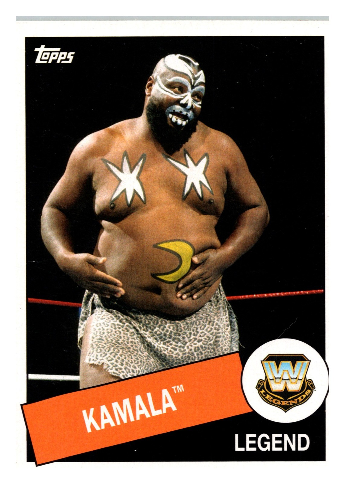 2016 Topps WWE #70 Kamala Wrestling Card