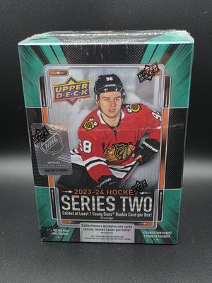 2023-24 Upper Deck Series 2 Hockey Unopened Factory Sealed 4 Pack Blaster Box