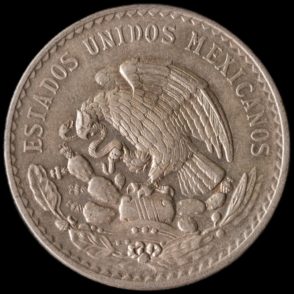 México - 1 Peso - 1947 - KM#456 - J - Item #2 - Imagem 2 de 3