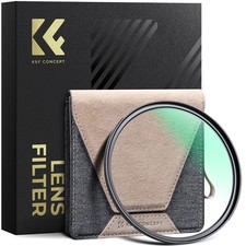 K F CONCEPT 62mm MC UV Lens Protection Filter Super Slim with 36 Multi-Layer ...