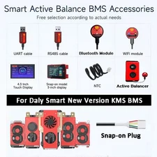 DALY New KMS Smart BMS Wifi Module/Bluetooth/UART/ RS485/NTC/ Touch Screen LOT