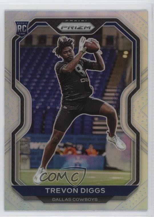 2020 Panini Prizm Rookie Silver Prizm Trevon Diggs #335 Rookie RC 4g8