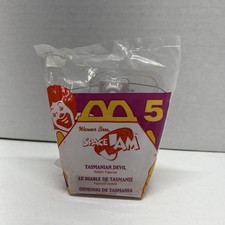1996 Space Jam Looney Tunes McDonalds Happy Meal Toy - Tasmanian Devil 5 TAZ