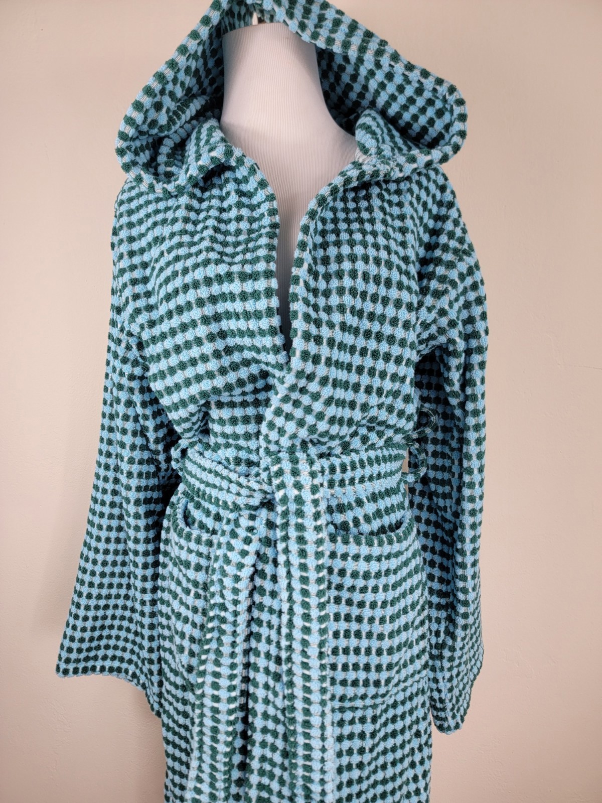 100% Cotton Terry Cloth Bathrobe Unisex | Plush Robe | Kimono | Spa Sauna