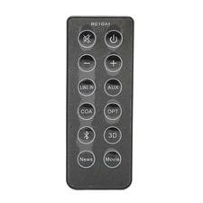 Speaker Remote Control Sensitive Replacement Stereo System Remote for  B3
