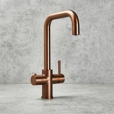 Fionn 3 in 1 Instant Hot Water Boiling Water Tap & Boiling Tank - Brushed Copper