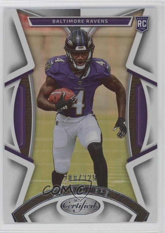2023 Certified Rookies Mirror 288/325 Zay Flowers #185 gw9
