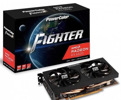 Power Color AMD Radeon RX 6600 Video Card 8GB