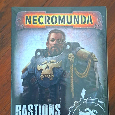Games Workshop Necromunda Bastions of Law Palanite Enforcer Karten