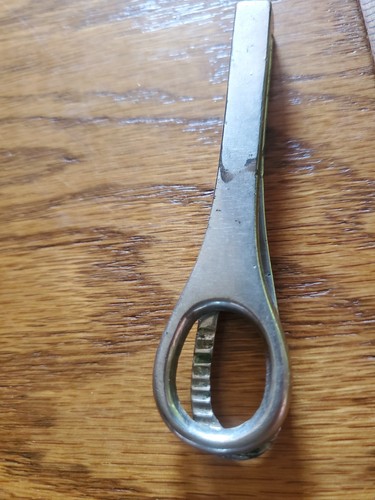 Antigua esponja veterinaria quirúrgica antigua de colección pinzas rectas mandíbulas dentadas 3,5" - Imagen 3 de 4