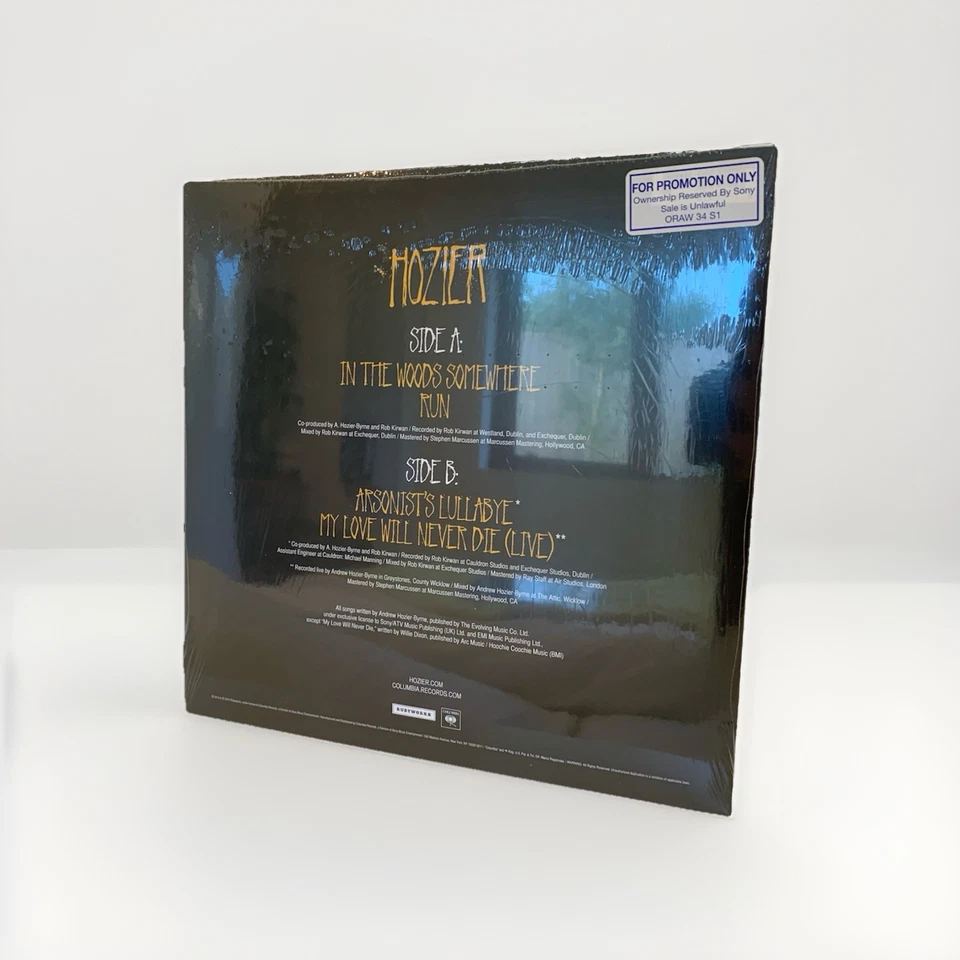 Hozier - In The Woods Somewhere (Columbia) 10” EP, RSD, Ltd - SEALED - Image 2 of 2