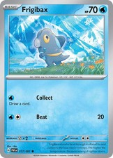 Frigibax - SV: Paldean Fates 017/091 NM English Pokemon Card