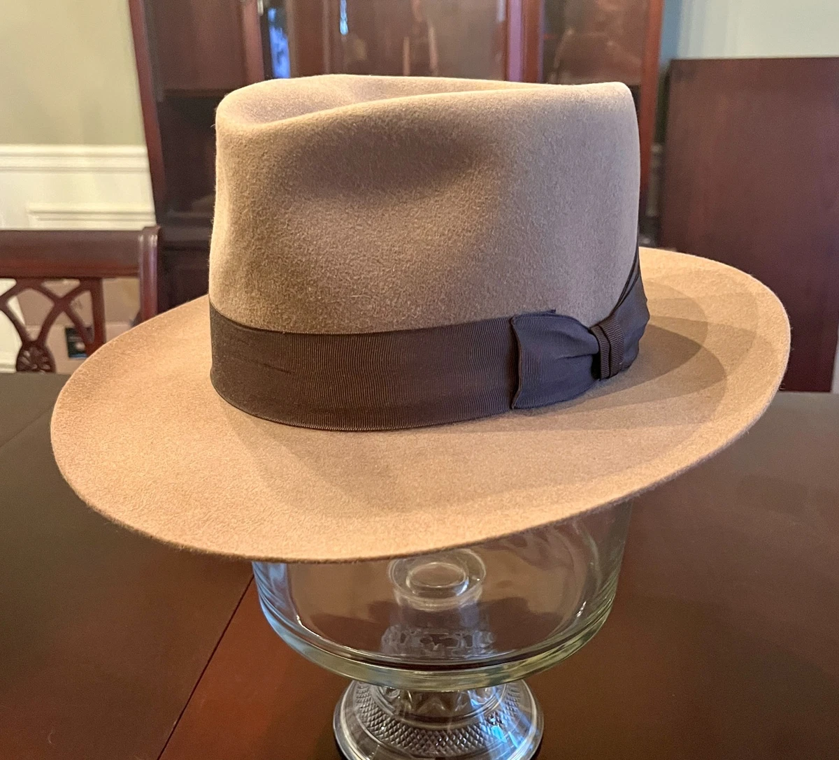 Akubra アクーブラ y  ハット 59 ユーカリ 美品 Akubra アクーブラ y ハット 59 ユーカリ 美品 Akubra アクーブラ y