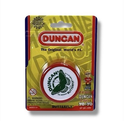 DUNCAN  BUTTERFLY YO YO NEW in Package NIB The Original World's #1
