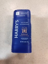 Harry's Extra-Strength Antiperspirant Deodorant, Sweat , Redwood, 2.5 oz 3 pack