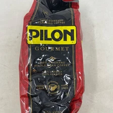 Pilon Gourmet Whole Bean Restaurant Blend Espresso Coffee, Red/Black Bag, 16 oz