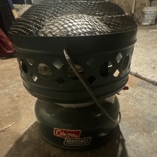 Coleman Adjustable Catalytic Gas Camping Heater, Black, Standing
