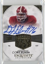 2013 Exquisite Collection Rookie Signatures 33/70 DJ Fluker #109 Auto k4s