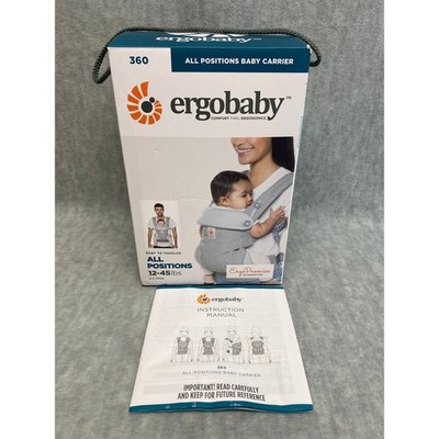 Baby Carrier Front Backpack Box & Manual Ergonomic Adjustable Seat for 12-45 lbs
