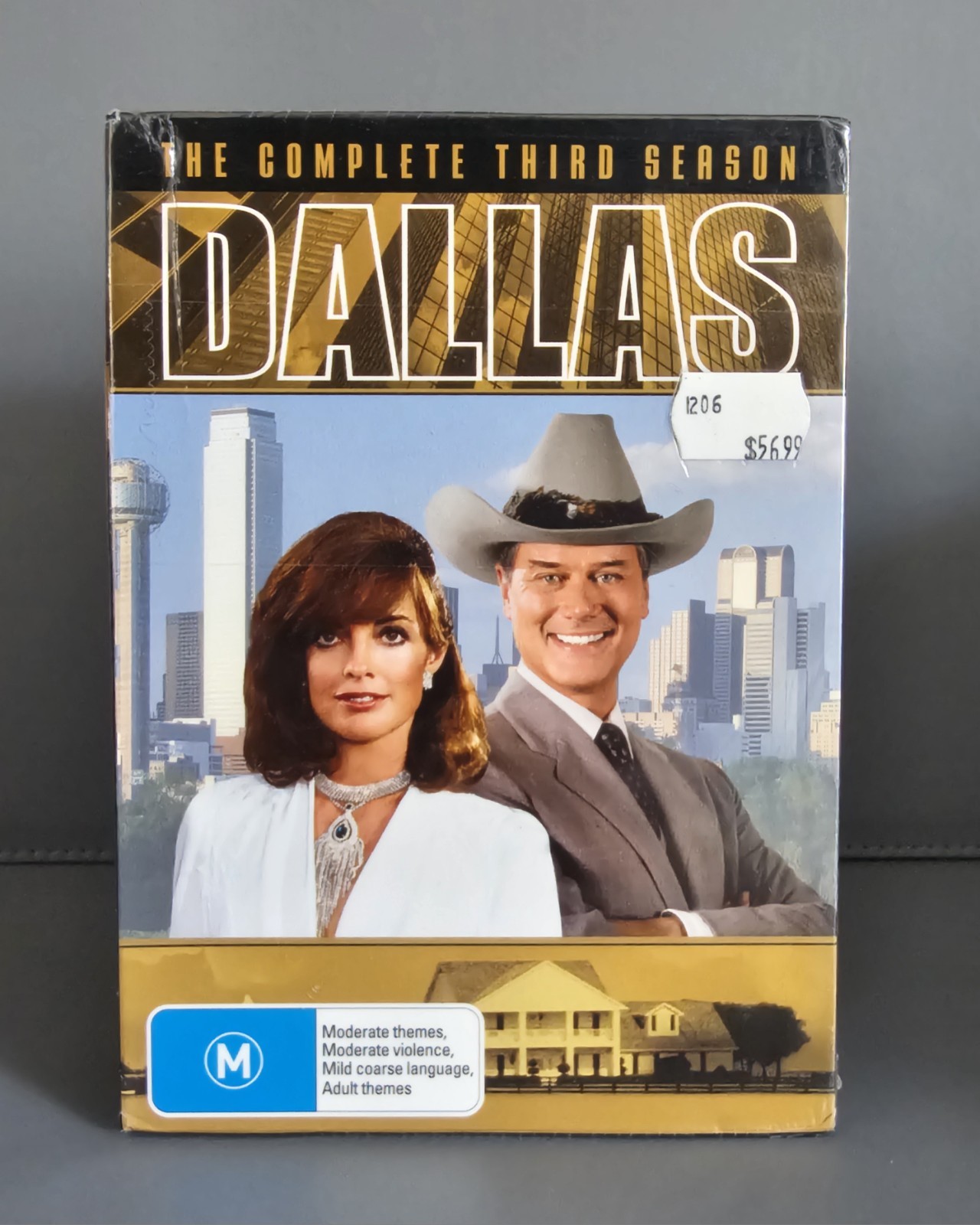 DALLAS SEASON 3 DVD BOXSET THE COMPLETE THIRD SEASON - REGION 4