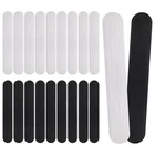 20 Pcs Hat Sweat Liner Pads Disposable Adhesive Cap Protector Helmet Guard B & W