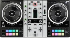 Hercules DJ DJControl Inpulse 500 2-channel DJ Controller with Case- Silver