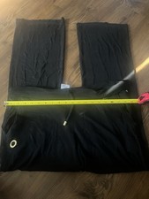 Escada Sport Pull On Navy Pants Gold Hardware Medium Stretchy Comfortable