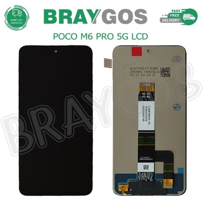 For XIAOMI POCO M6 Pro 5G 23076PC4BI Touch Screen Digitizer LCD Display Assembly