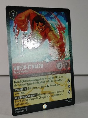 Wreck-it Ralph - Raging Wrecker - Legendary - Winterspell #103