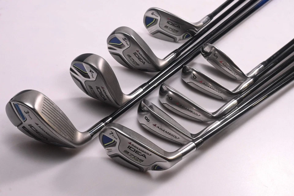 Adams Idea A7 OS Hybrid Combo Irons / 3-PW+SW / Senior Flex ProLaunch Shafts - Image 4 of 4