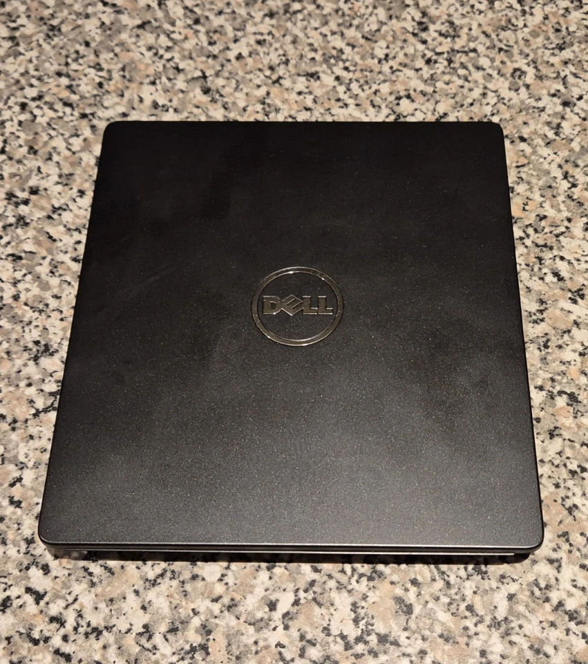 Dell K01B eSATA Laptop External EMedia Bay DVD-RW Slim Optical Drive + Cable - Image 2 of 4